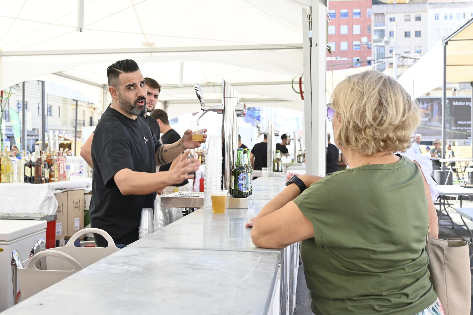 Las mejores imágenes de la inauguración de la Feria de la Tapa, en Huelva