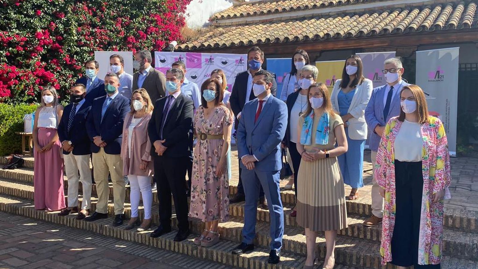 Presentación del Mascarón de Priego de Córdoba en el Palacio de Viana.