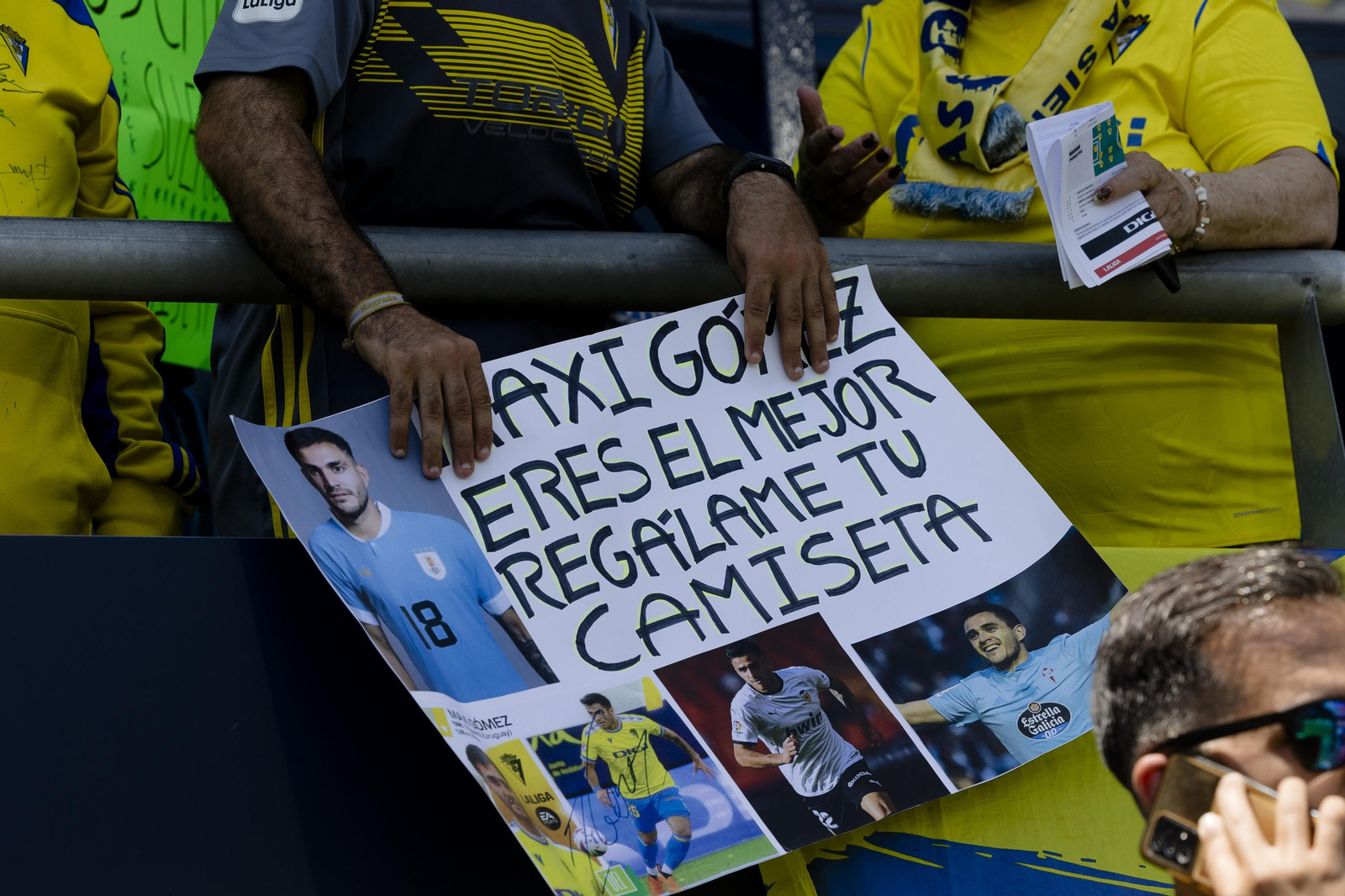 Las imágenes del partido entre el Cádiz C.F y el Getafe