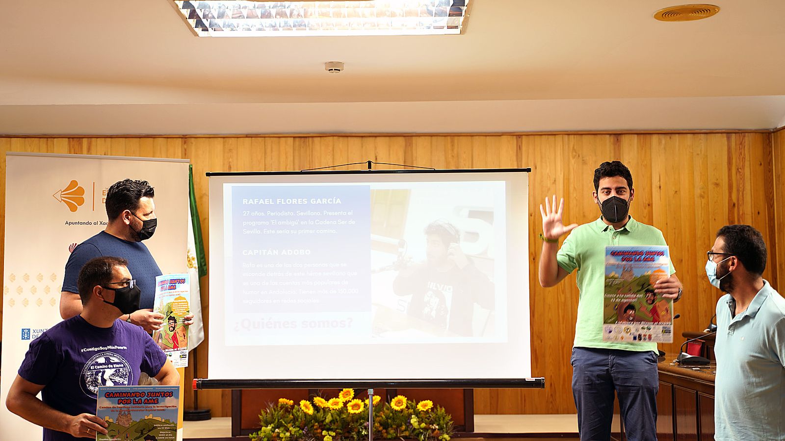 Presentación de la iniciativa en el ayuntamiento de Mairena del Aljarafe