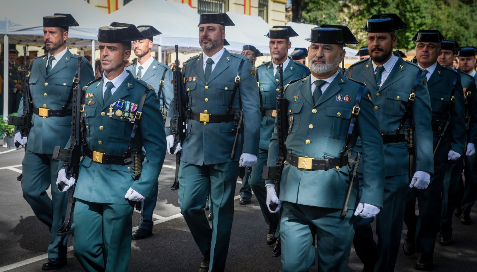 Imágenes del acto del día del Pilar de la Guardia Civil