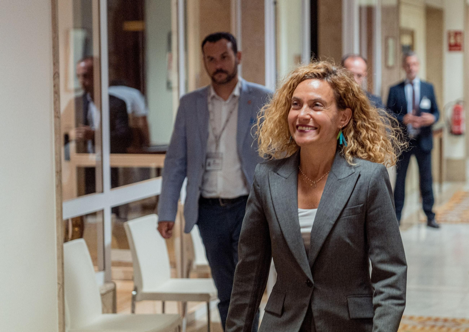 Meritxell Batet durante su etapa como presidenta del Congreso de los Diputados.