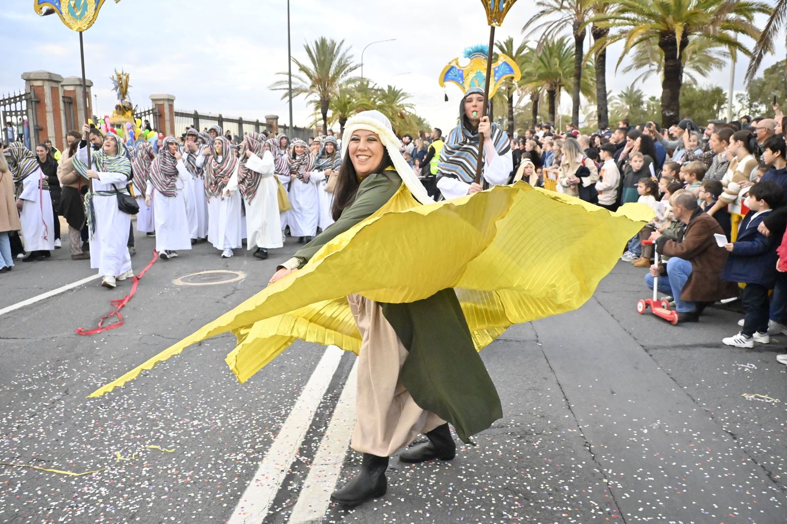 Las mejores fotografías de la llegada de los Reyes Magos a Huelva