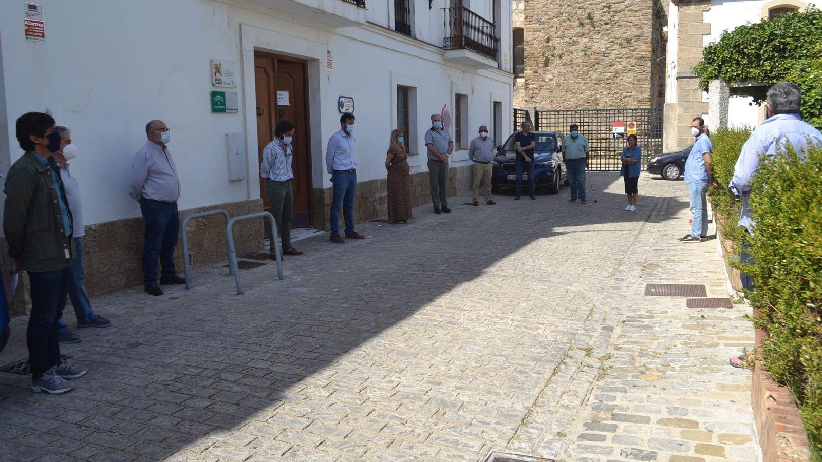 El minuto de silencio que se ha guardado en Tarifa.