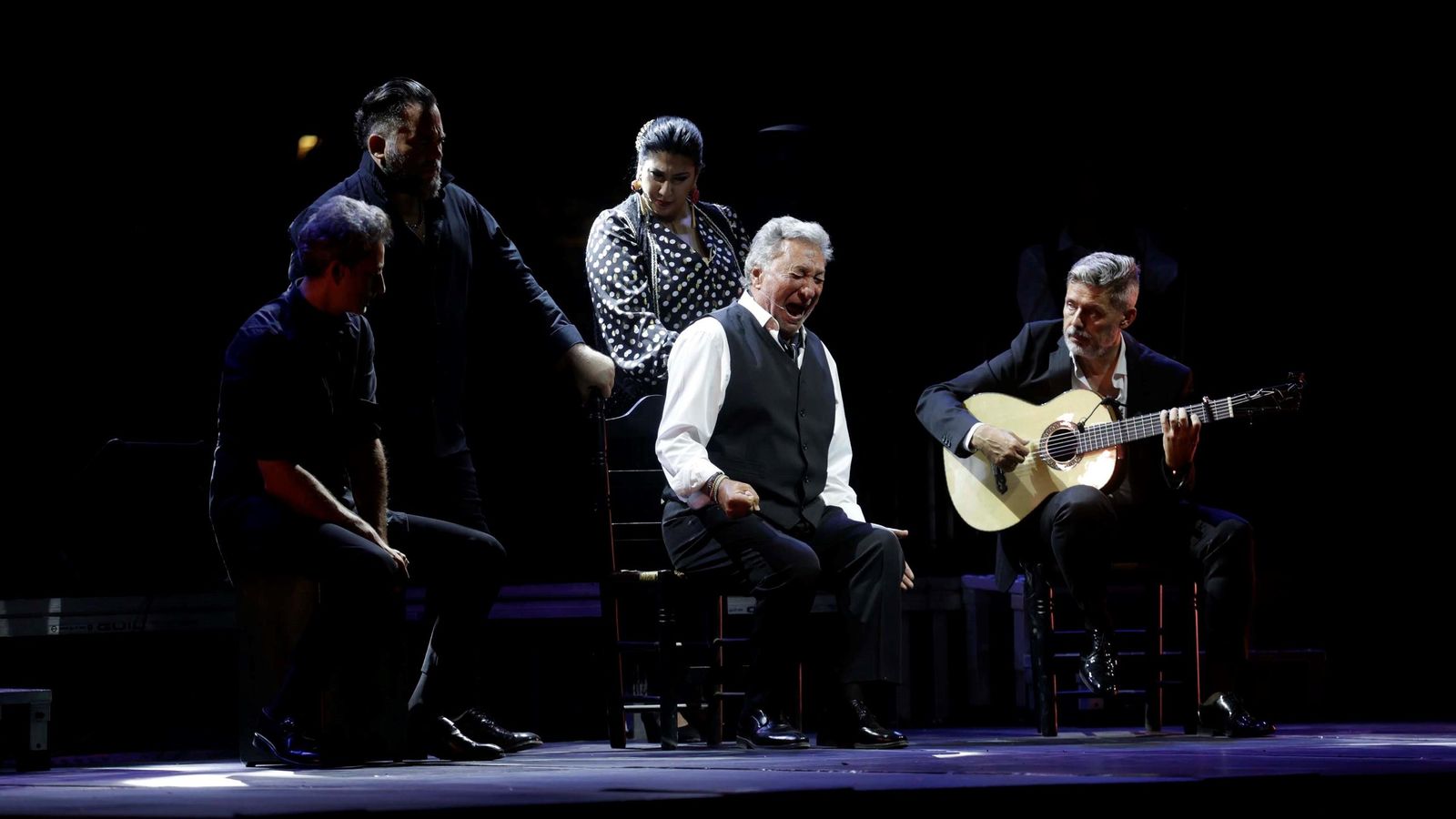 El grupo de Manuela Carrasco.