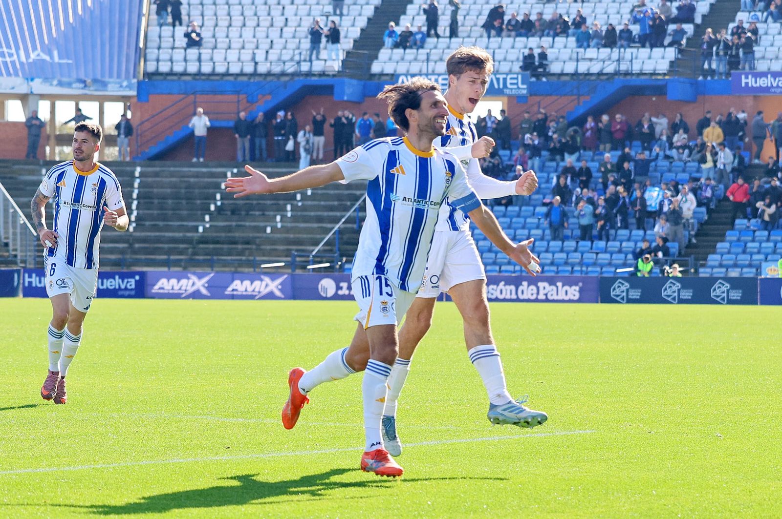 Manita del Recreativo al Estepona (5-0)