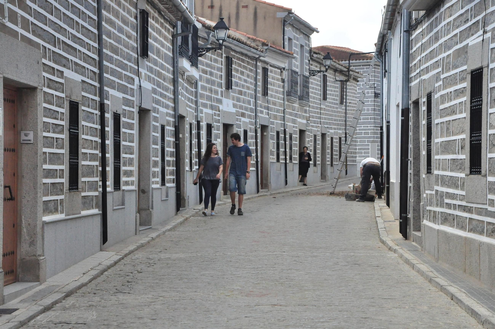 Una calle del municipio pedrocheño de Añora