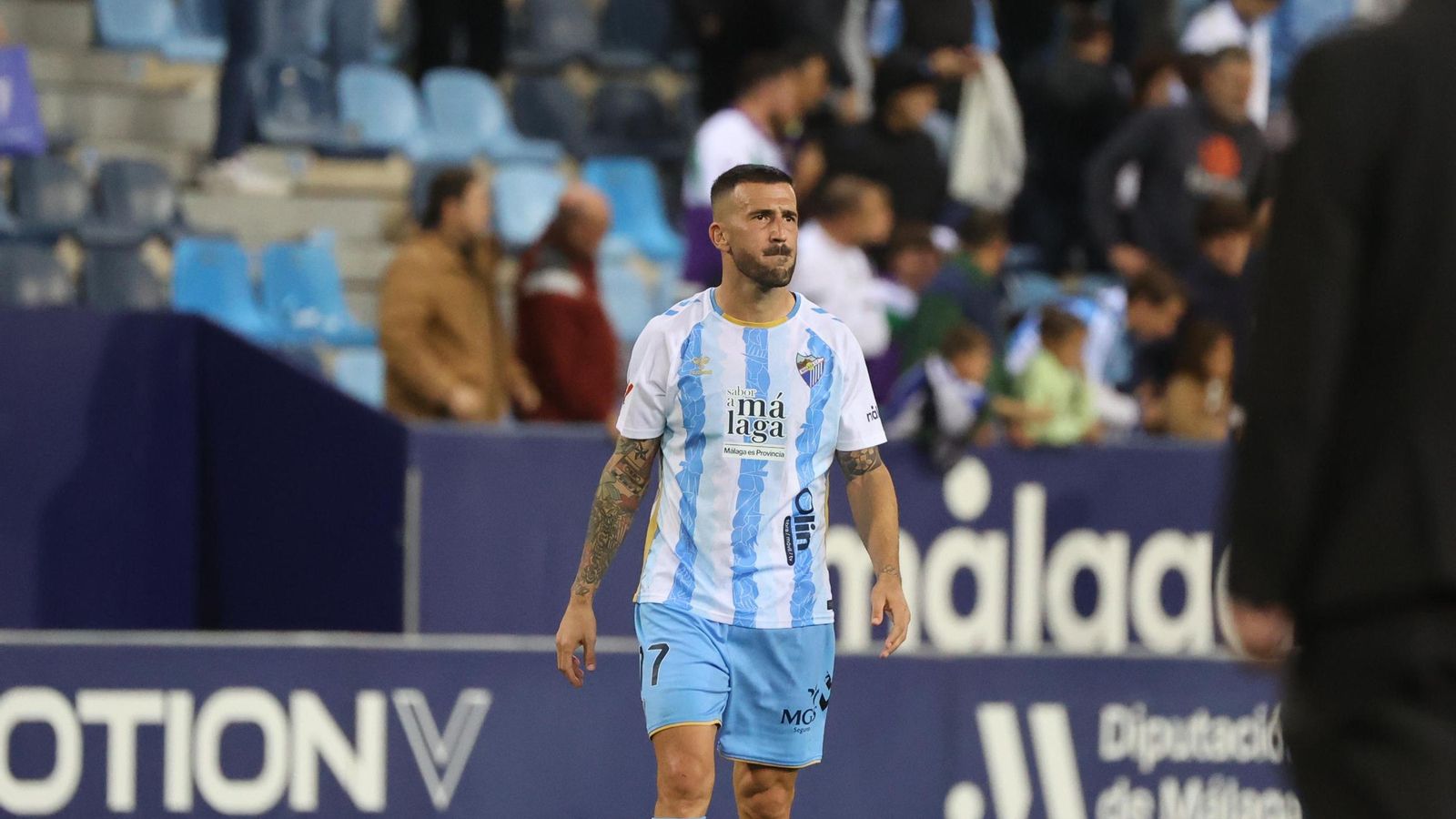 Las mejores fotos del Málaga CF-Racing de Santander