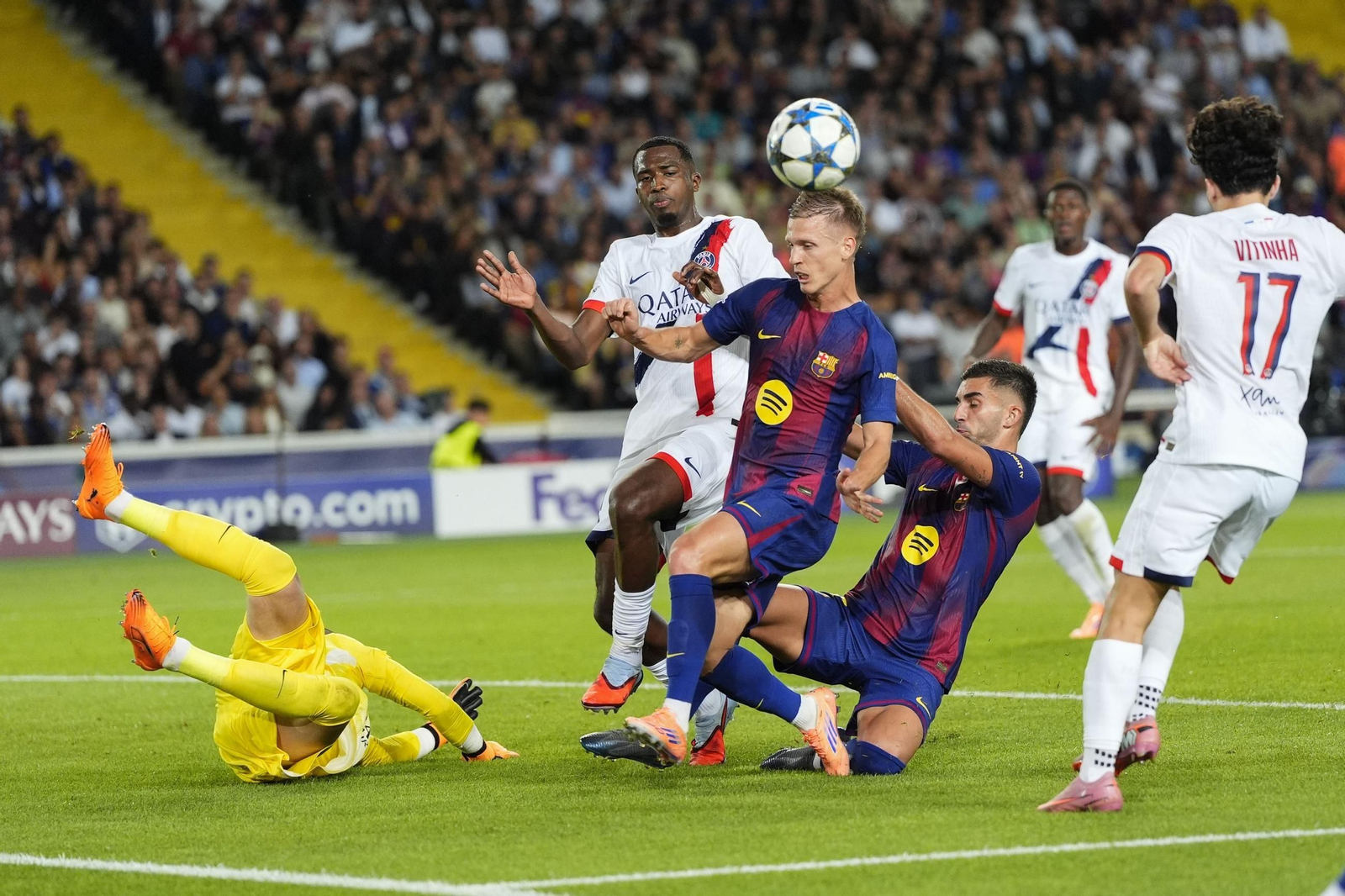 Las mejores fotos del Barcelona-PSG