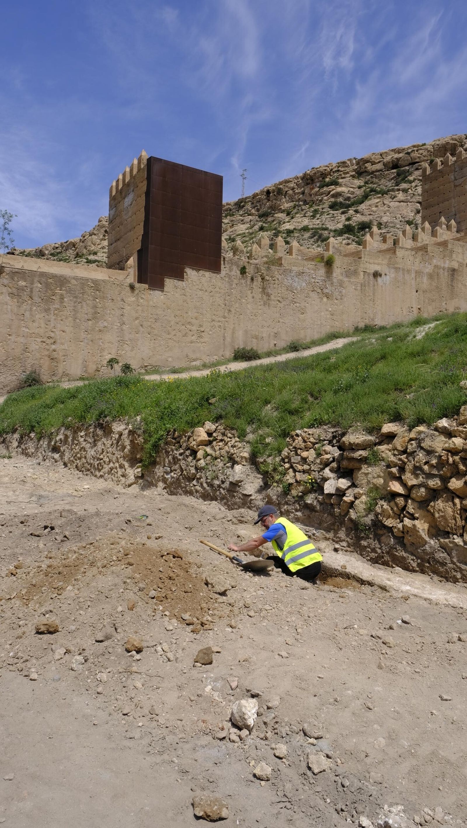 Detalle del uso de las antiguas técnicas