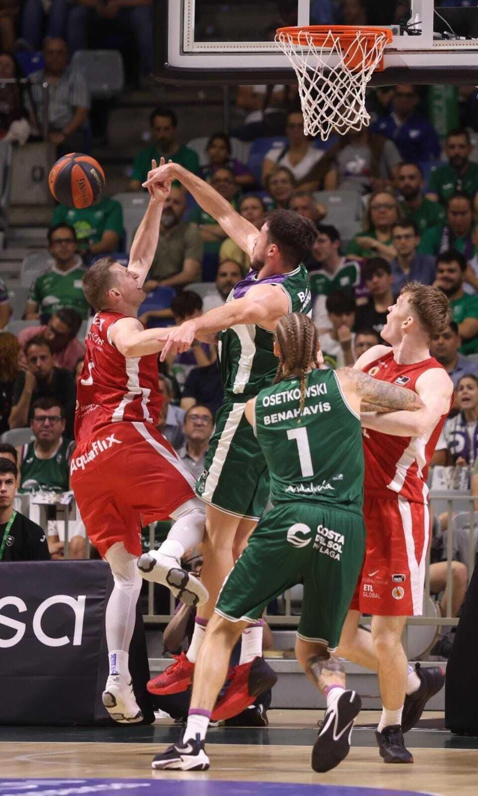 El Unicaja - Baxi Manresa, en fotos