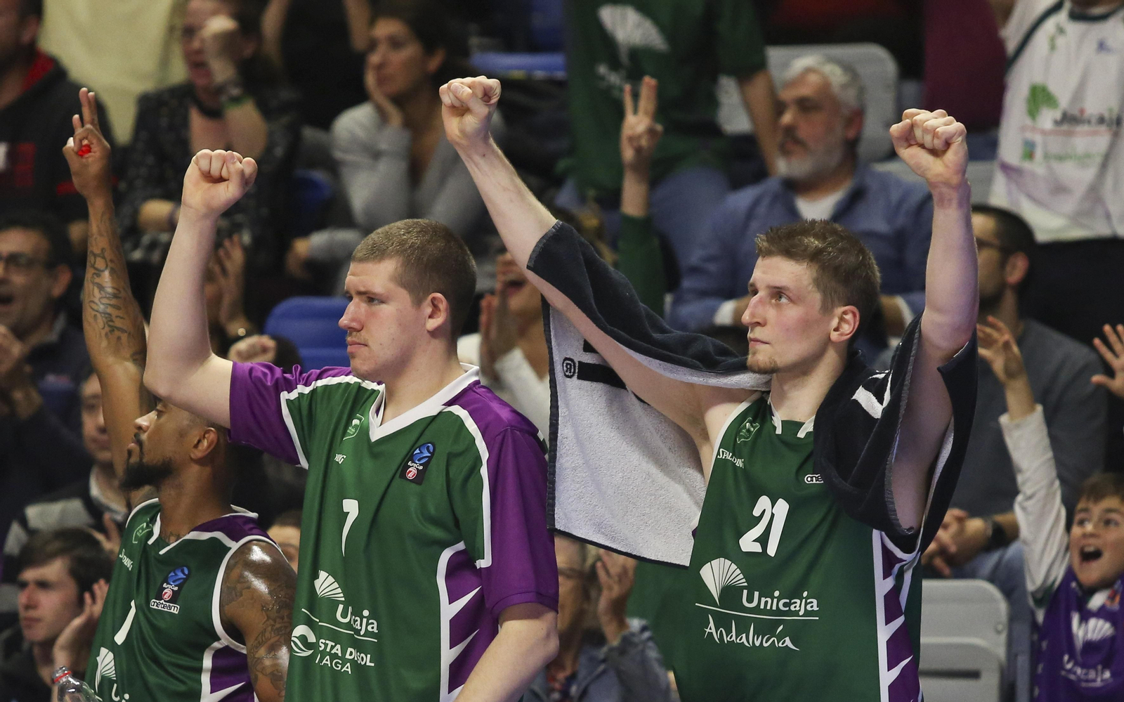 Los cinco años de Adam Waczynski en el Unicaja, en fotos