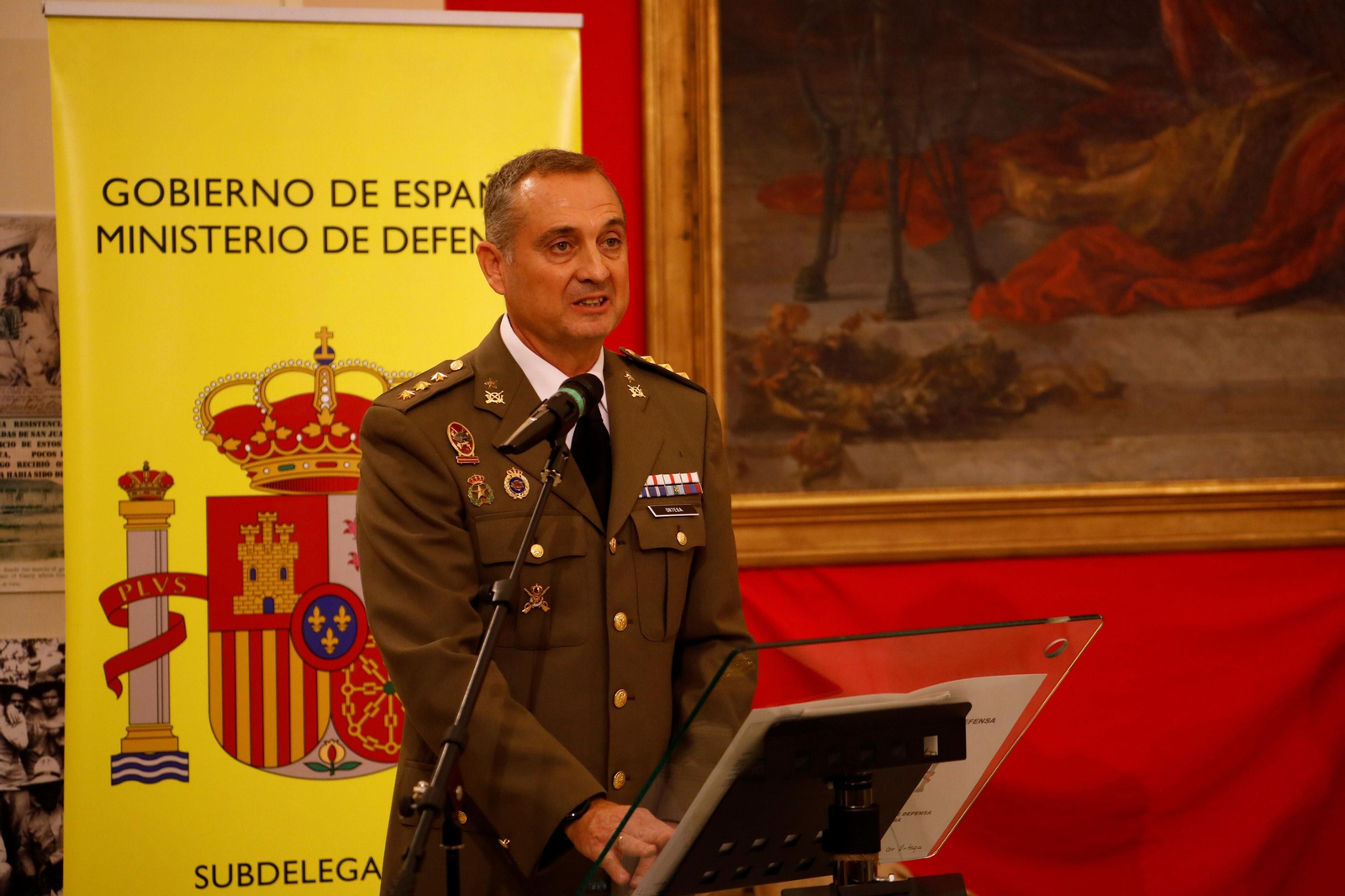 Las imágenes de la toma de posesión del nuevo subdelegado de Defensa en Córdoba, José María Ortega Olmedo