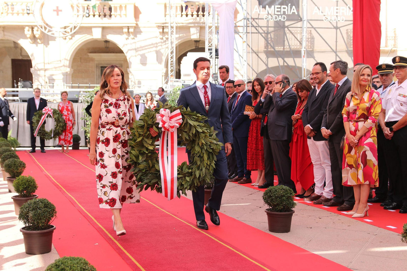 Las imágenes del homenaje a 'Los Coloraos'