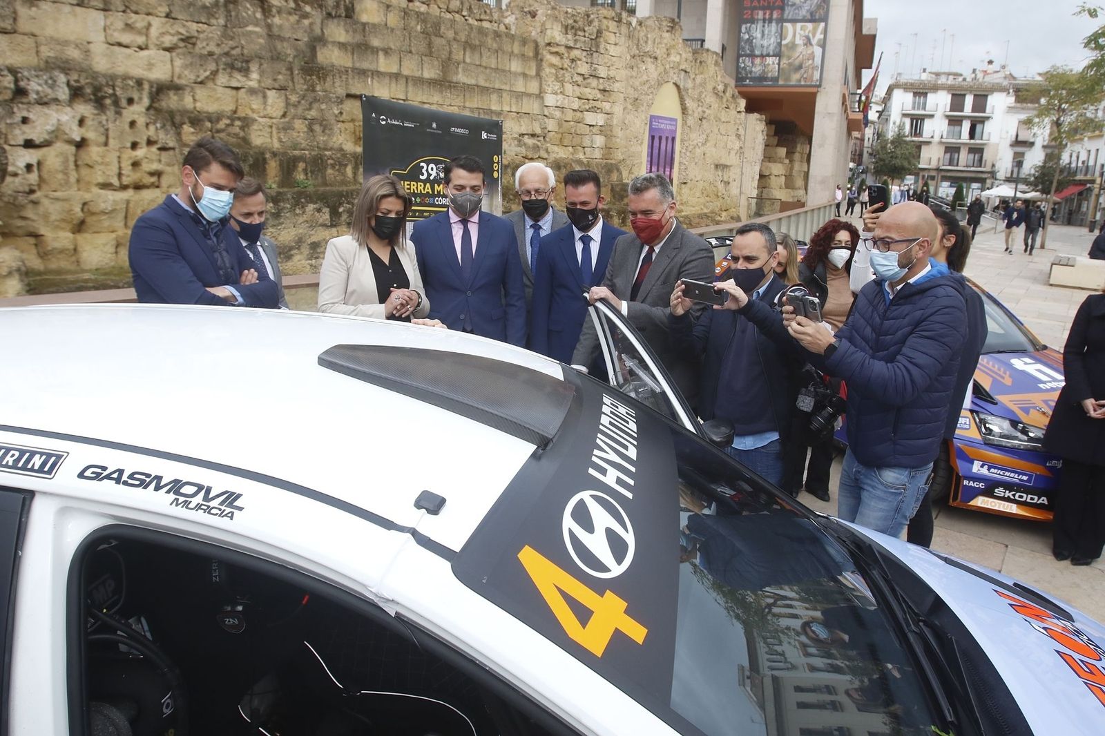 Las imágenes de la presentación del Rallye Sierra Morena 2022