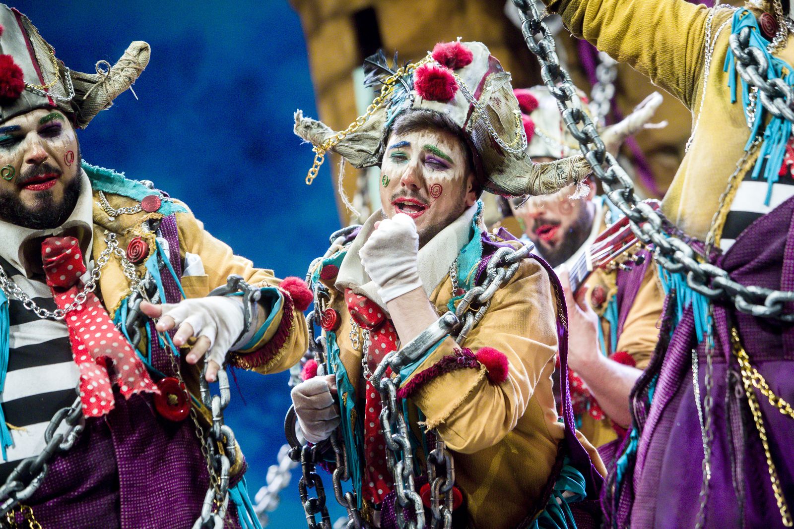 Comparsa Los encaidenaos.