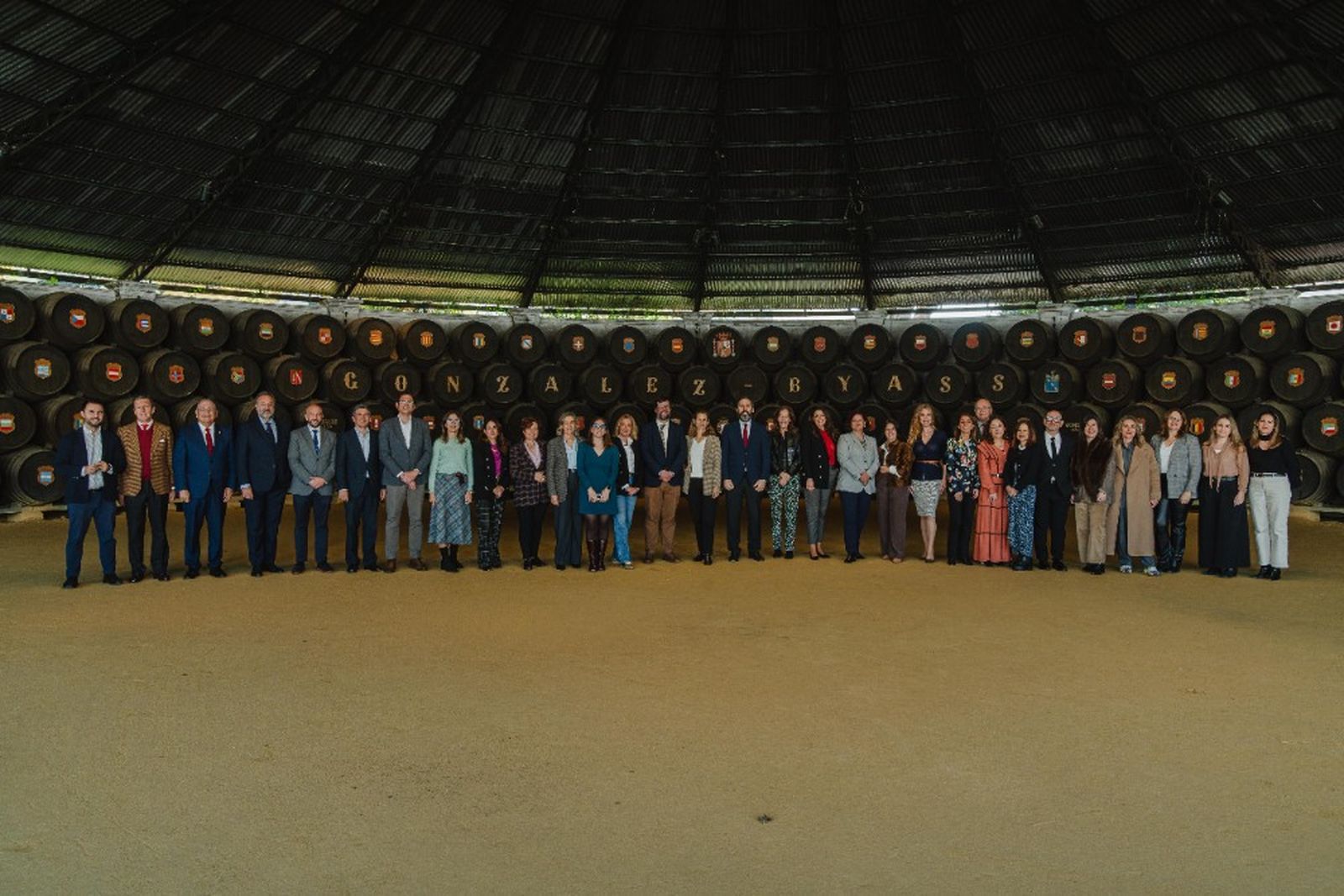 Reunión de AFA con la Fundación González Byass como anfitriona.