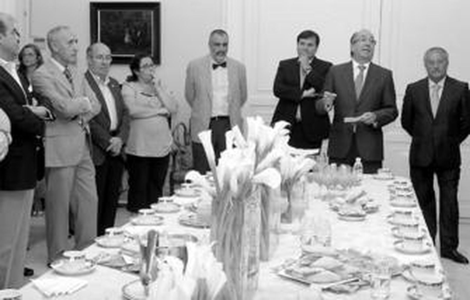 El director territorial ejecutivo de La Caixa, Juan Reguera, ayer en la apertura de las instalaciones.