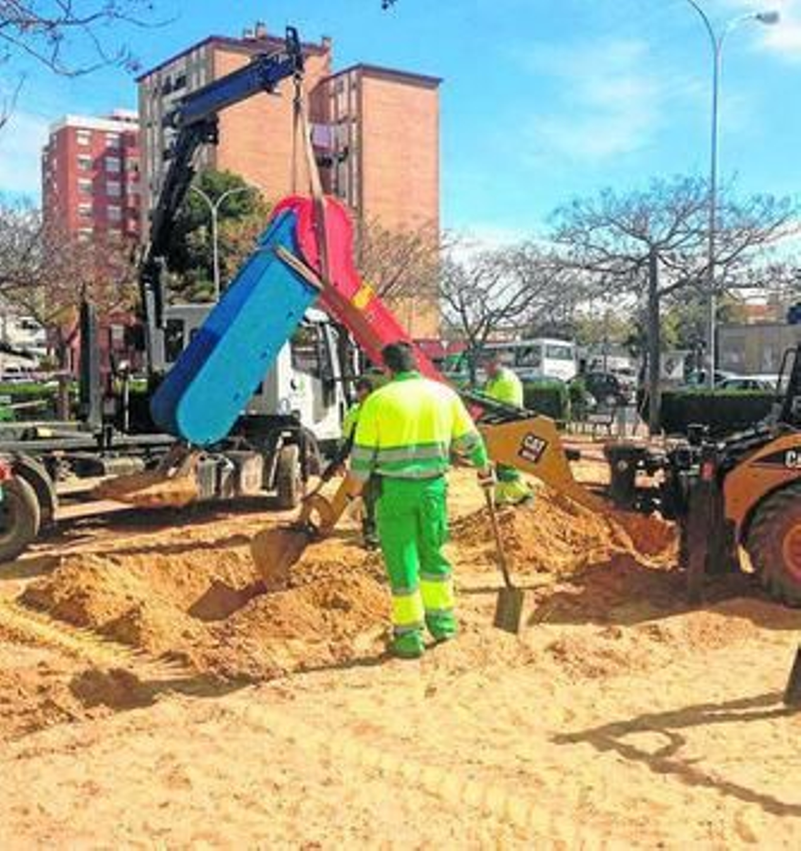 Los trabajos se han realizado estos últimos días.