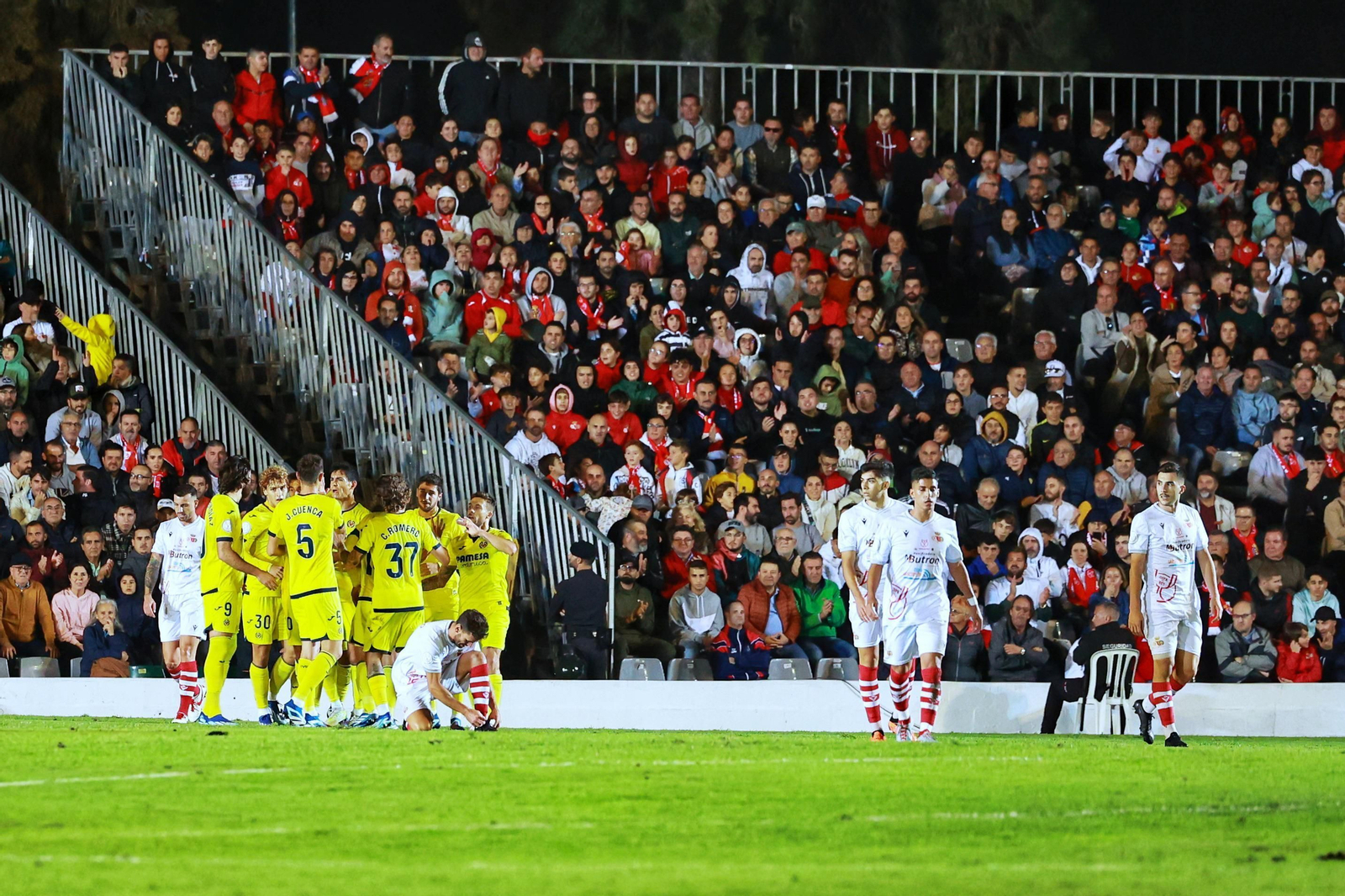 Imágenes del histórico Chiclana CF-Villarreal.