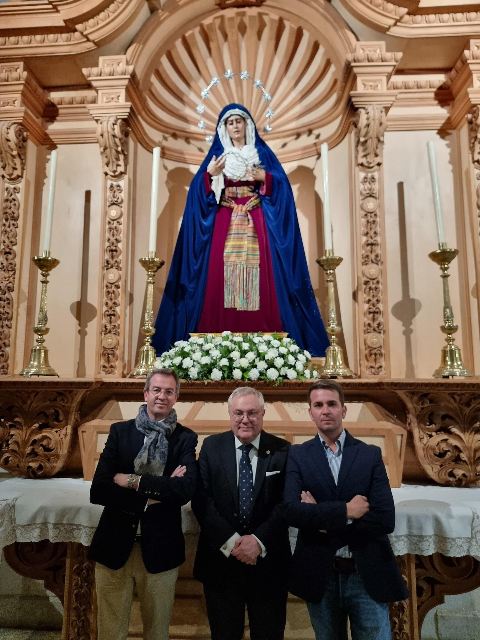 De izquierda a derecha: Alfredo Martínez, Fermín Vázquez y Pablo Mestre.