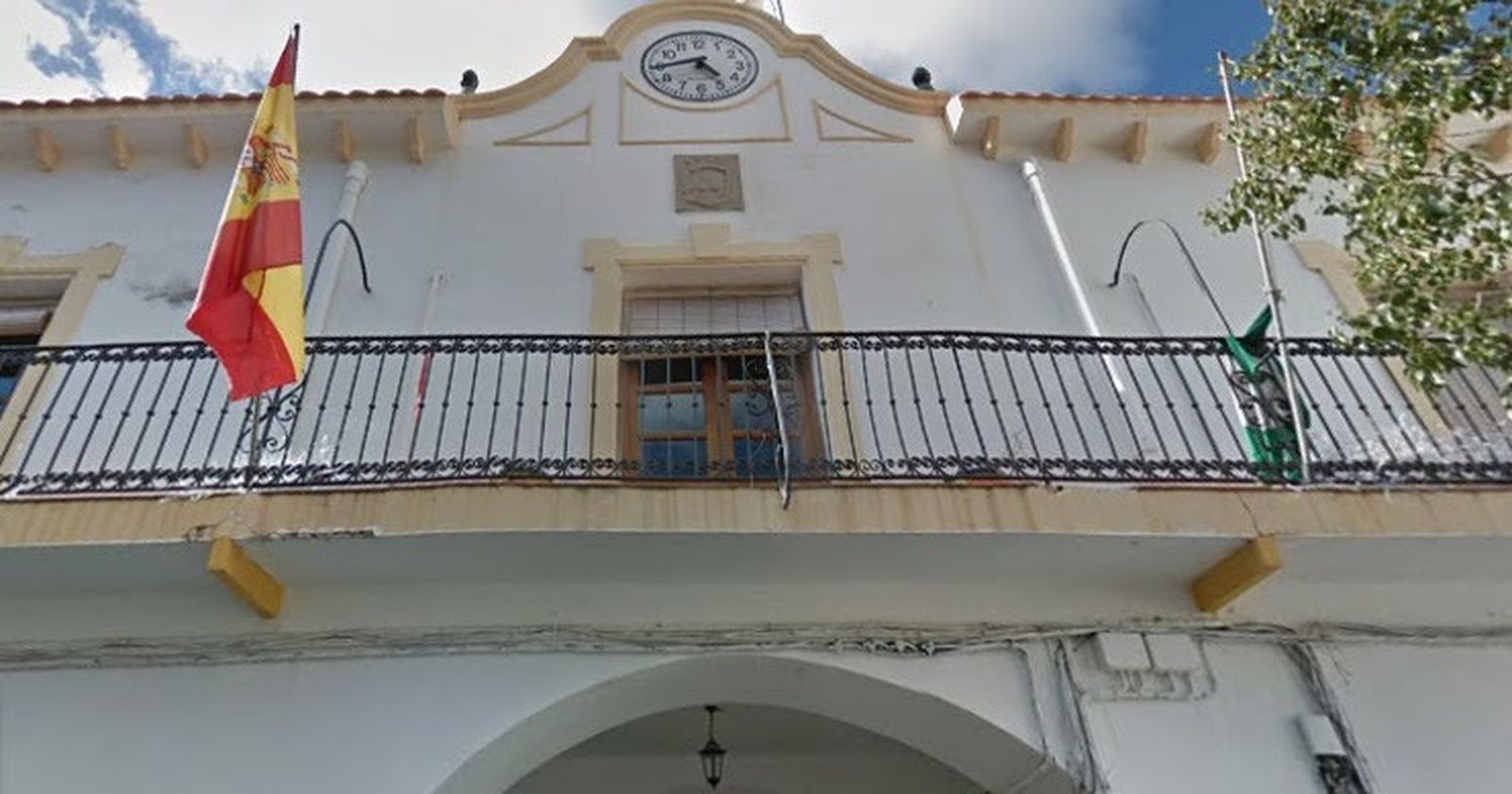 Fachada del Ayuntamiento de Gérgal.