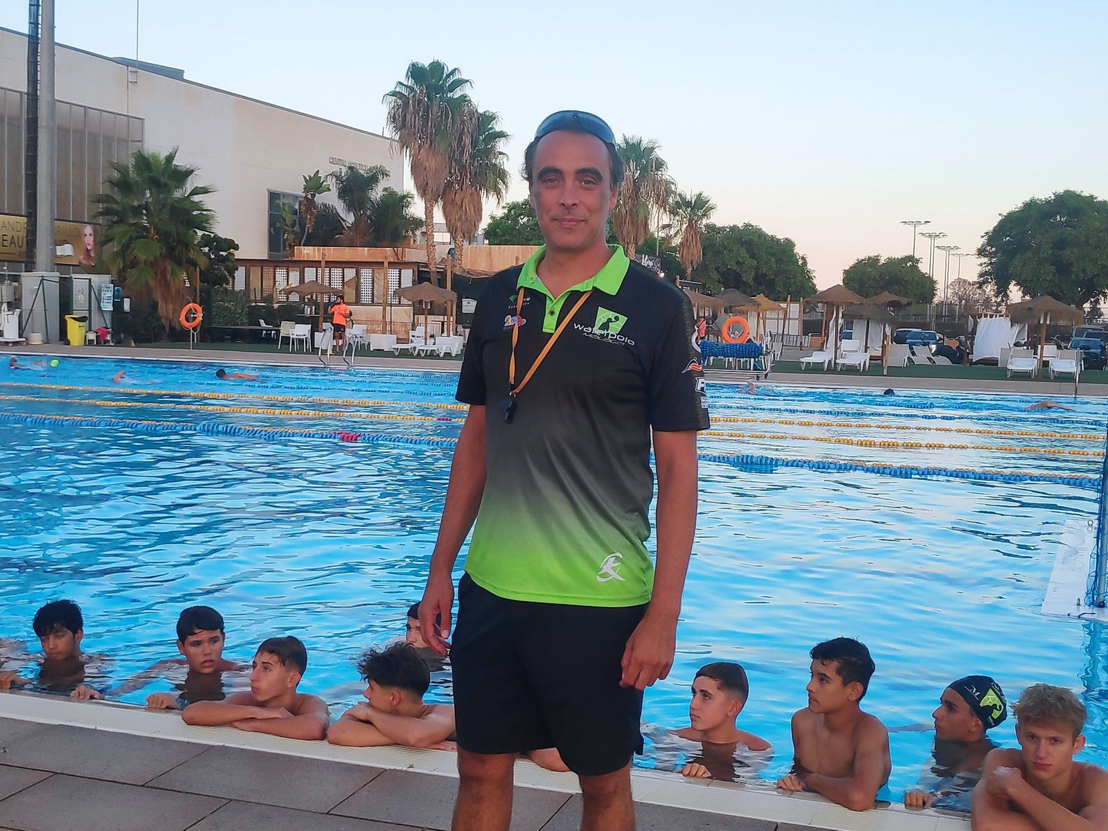 Jorge Botello, coordinador del Waterpolo Málaga.