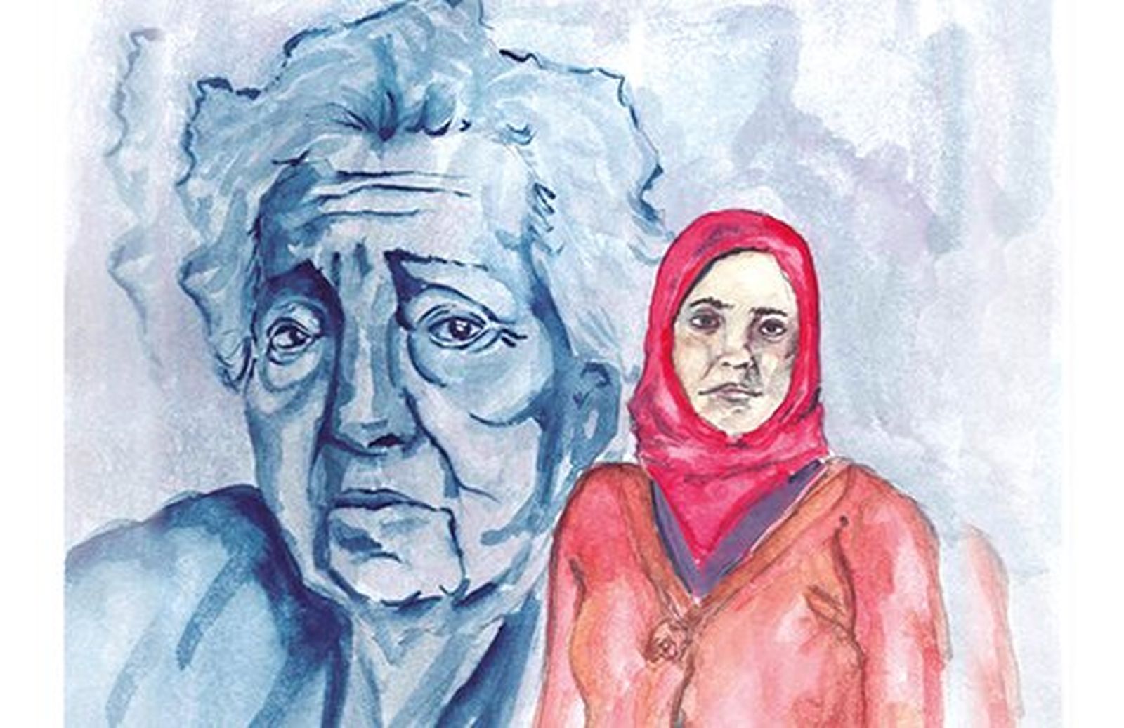 Detalle de la ilustración de portada de la novela.