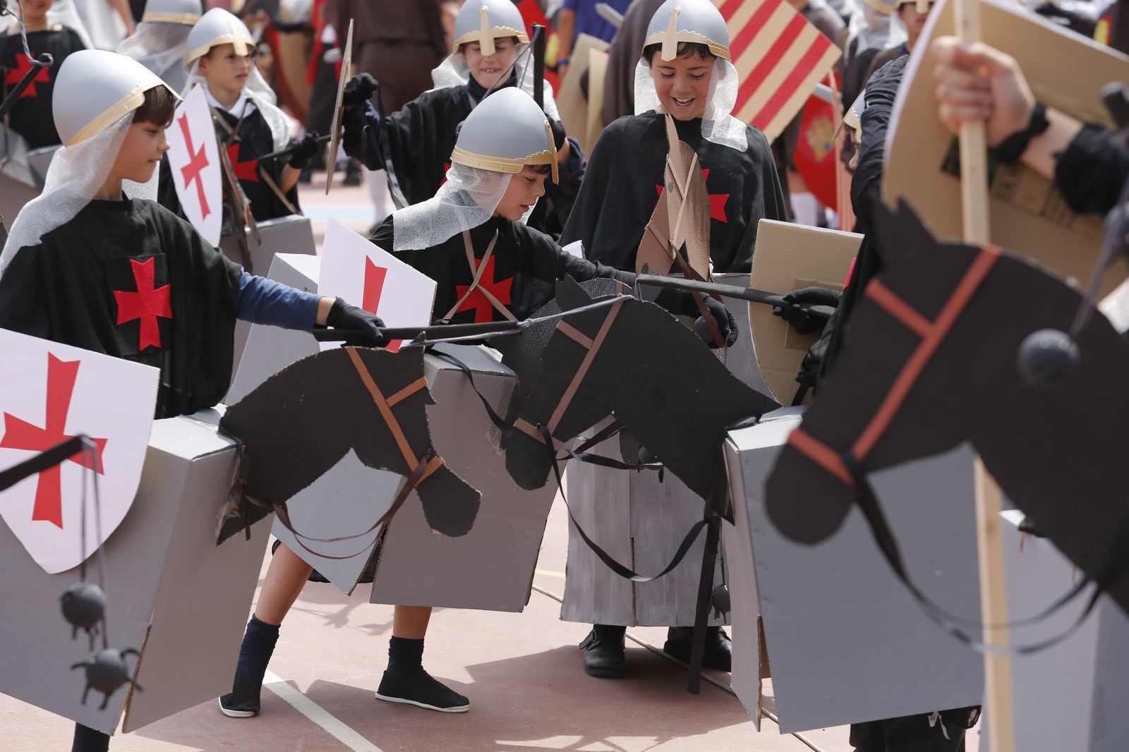 La Batalla de las Navas de Tolosa escenificada por los alumnos de El Romeral