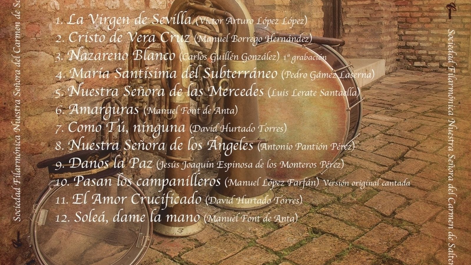 Contraportada del disco "Carmen"