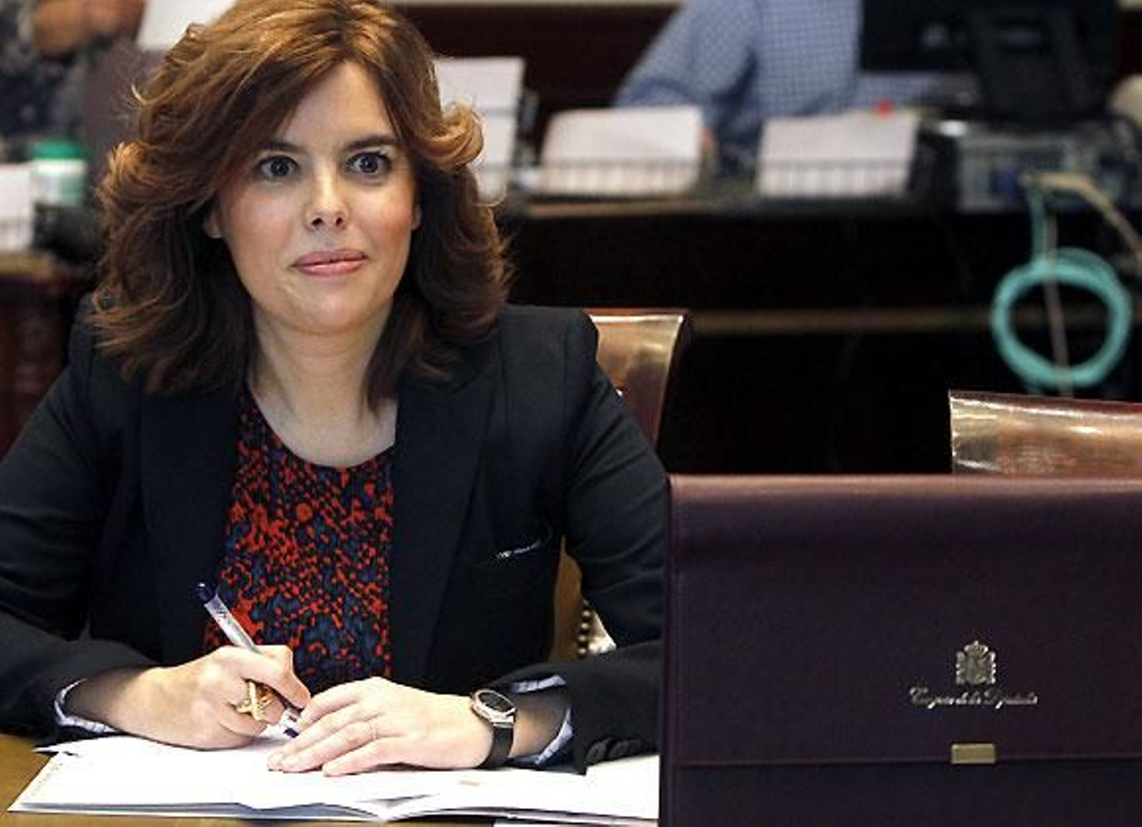 Sáenz de Santamaría, la lealtad infatigable al lado de Rajoy