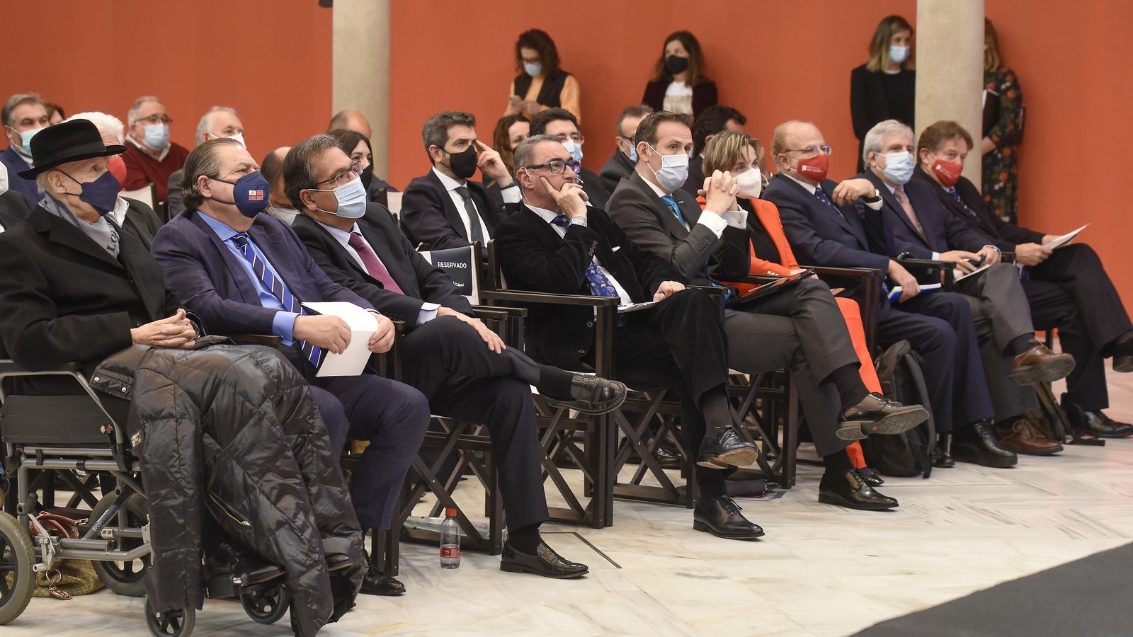 Asistentes a la jornada 'Al servicio de la ciencia, la innovación y el emprendimiento'.