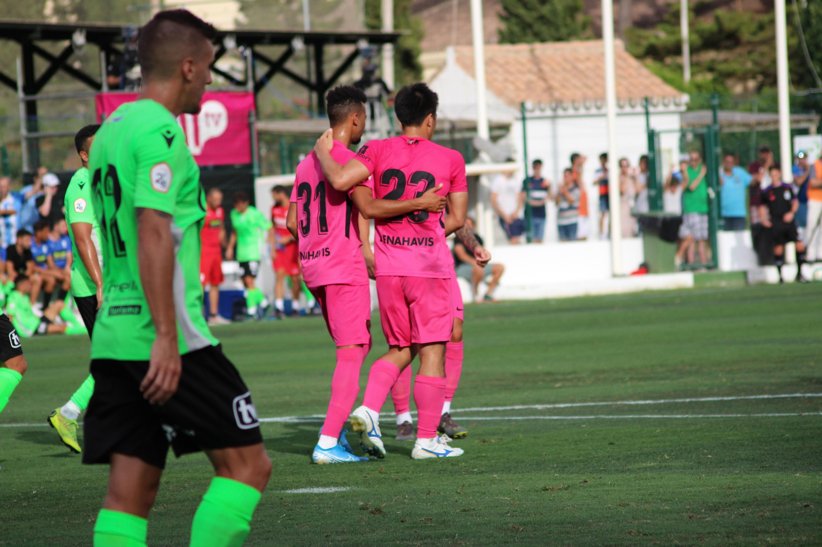 Shinji Okazaki, su fugaz paso por Málaga, en fotos