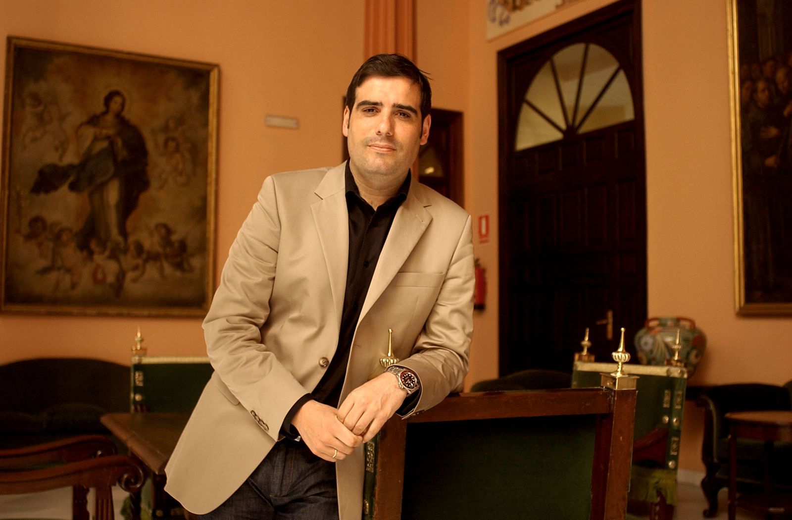 Rafael Pineda en sus tiempos de gerente de Lipasam en el Ayuntamiento de Sevilla