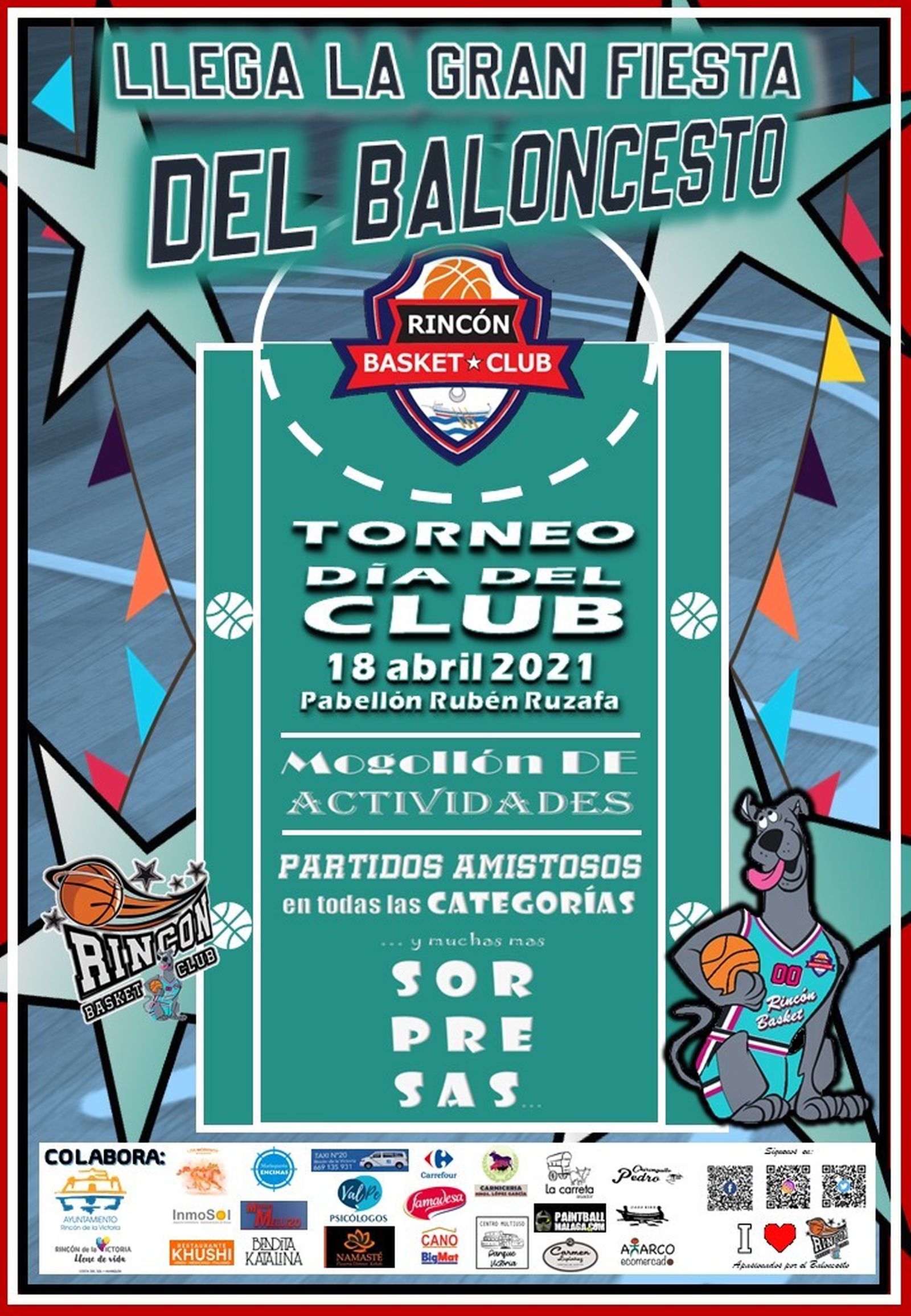 Fiesta del baloncesto en el Rubén Ruzafa de la mano del Rincón Basket Club