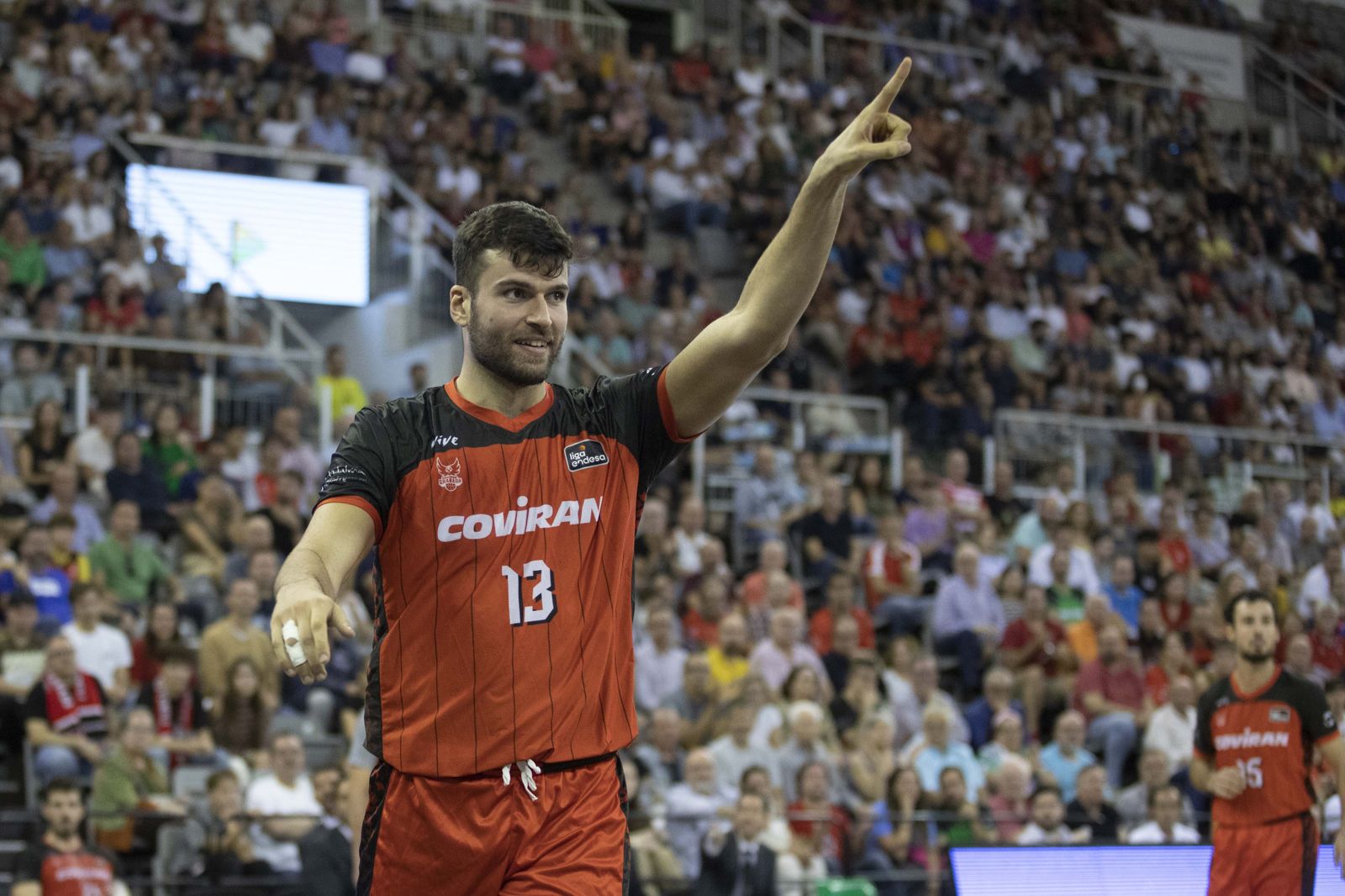 Ramón Vilá, en el partido de la pasada jornada ante el Bilbao