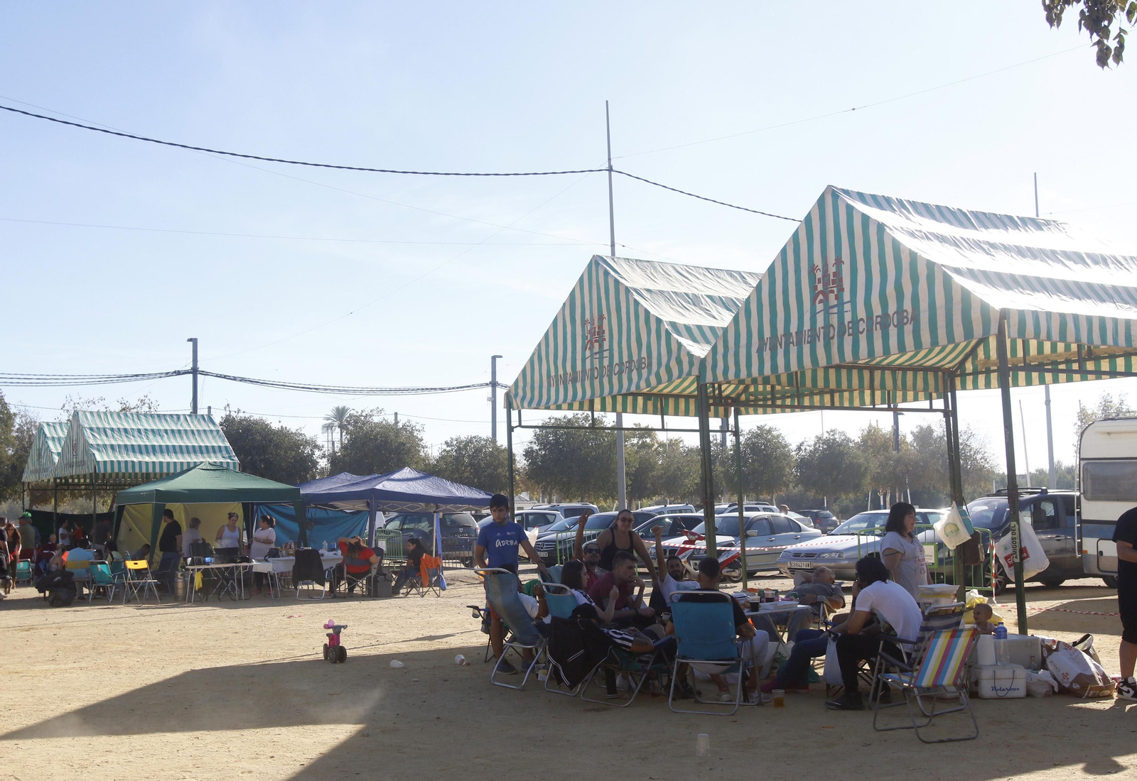 Los peroles por San Rafael, en fotografías