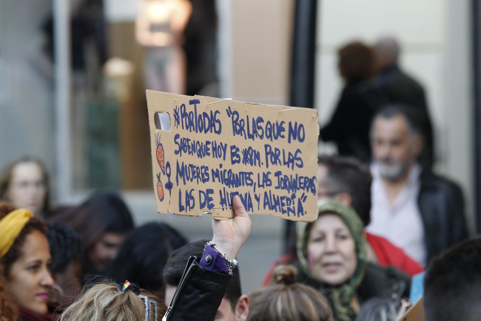 Fotogalería manifestación Día Internacional de la Mujer