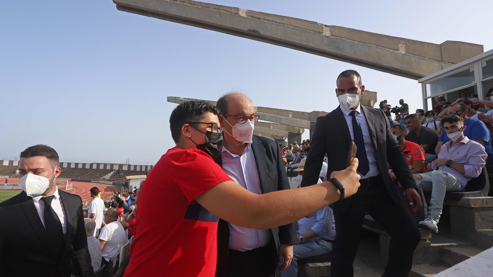 Las mejores fotos del Sevilla - Las Palmas en La Línea