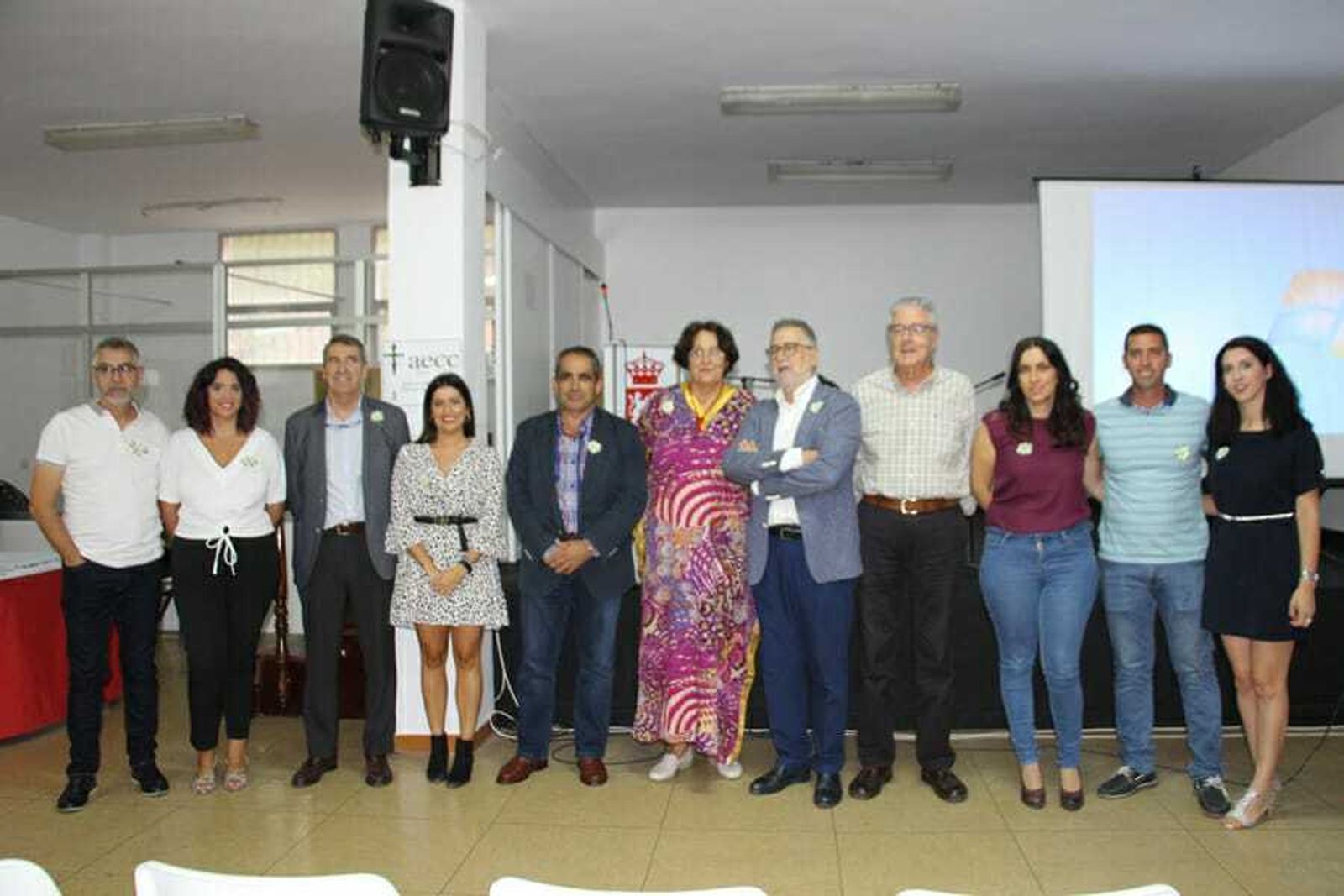 Inauguración de la sede de AECC en Álora