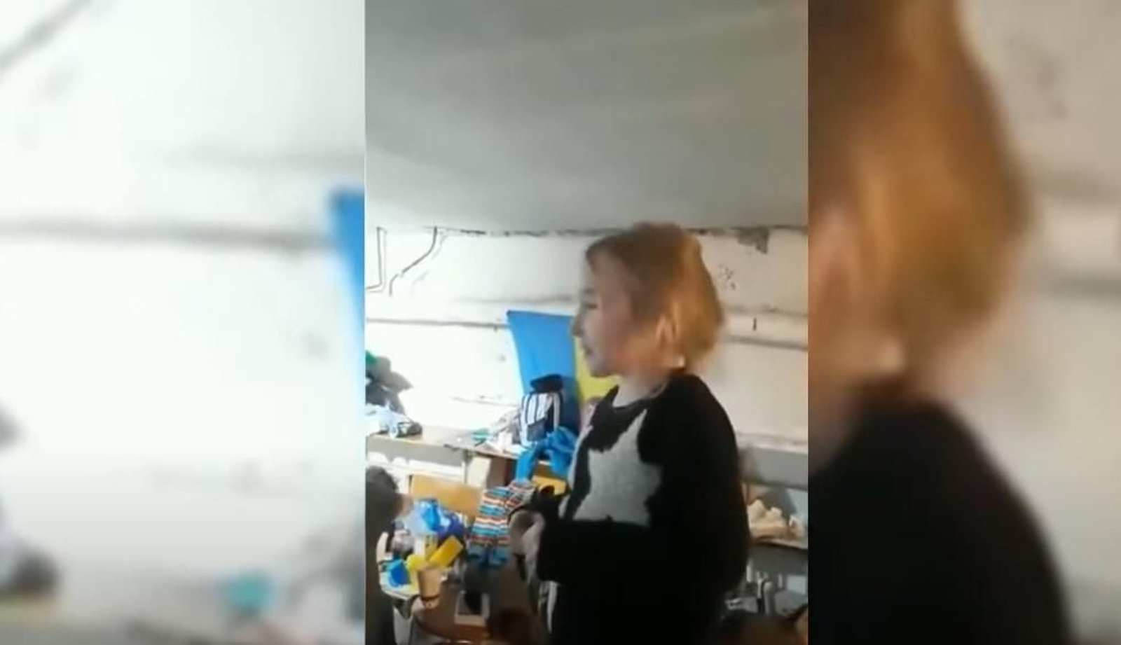 La niña ucraniana que canta 'Let It Go' de 'Frozen' en un búnker de Kiev se hace viral en redes sociales