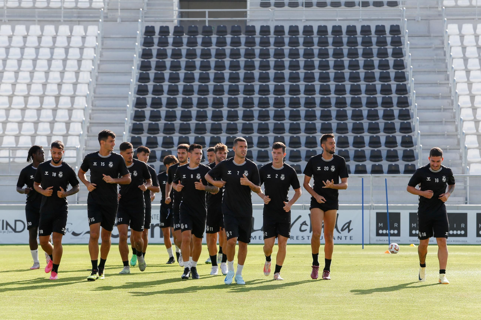 Las fotos del entrenamiento de la Balona previo al partido con el San Fernando