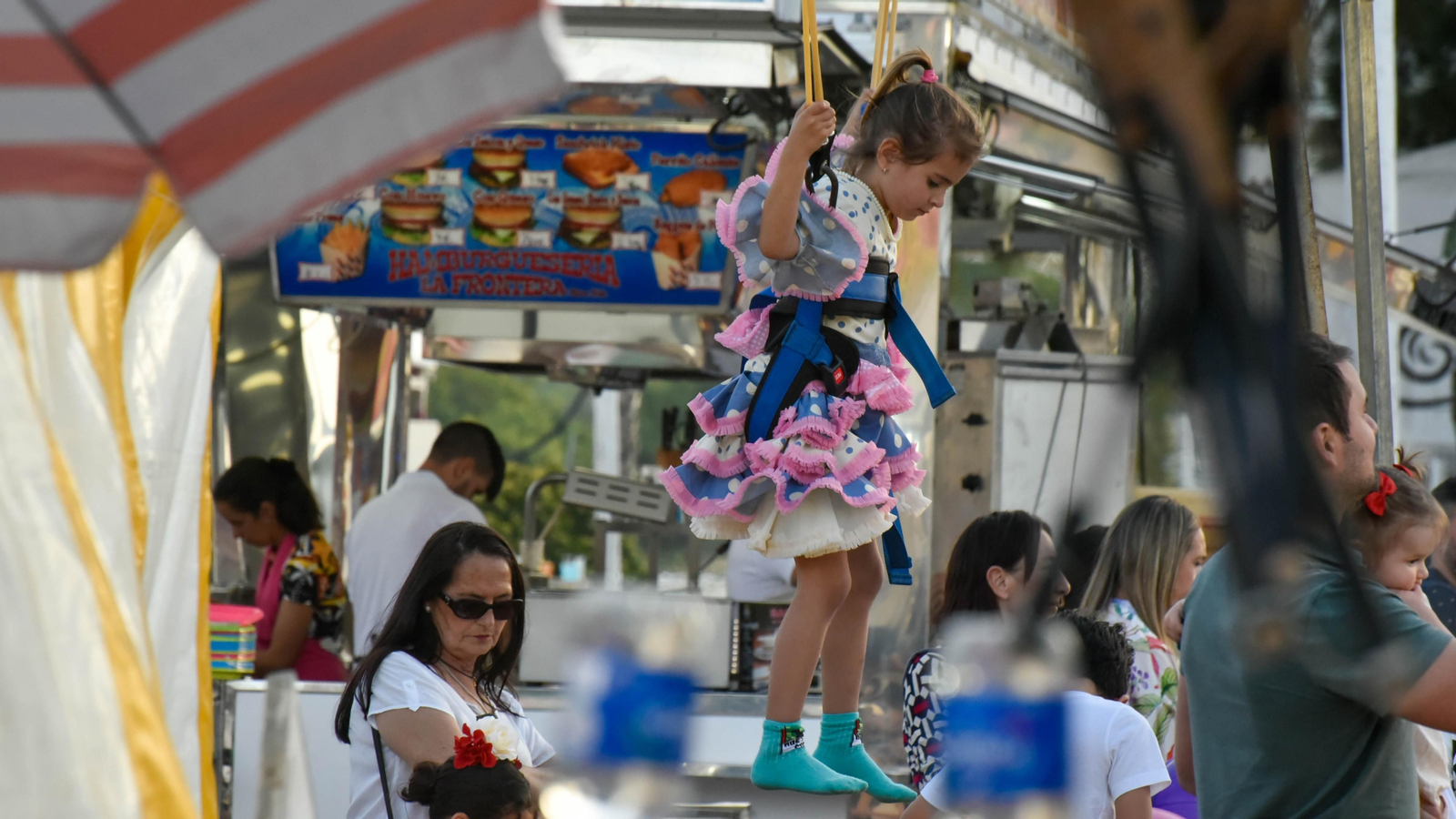 Fotos del sabado en la Feria de Los Barrios