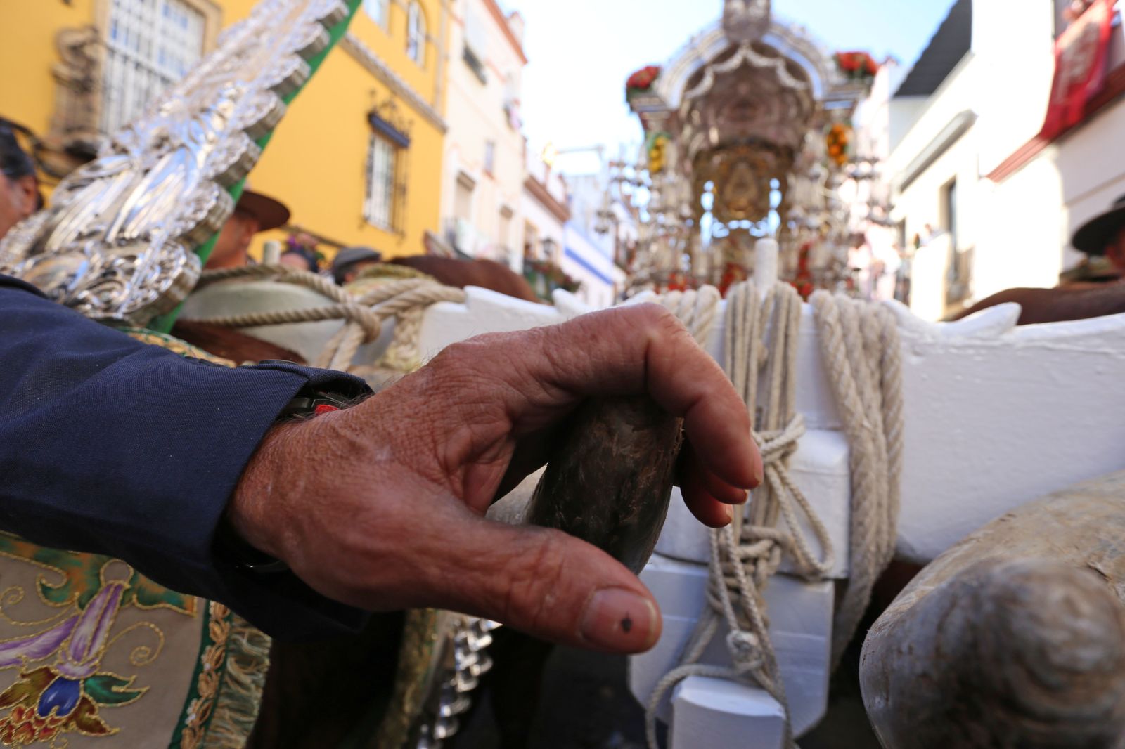 Salida de la Hermandad del Rocío de Triana