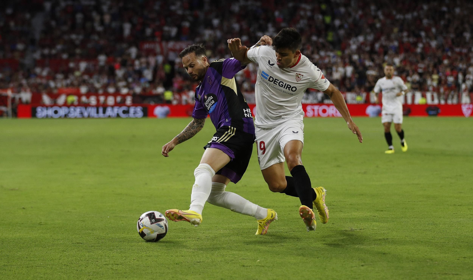 Las imágenes del Sevilla-Valladolid