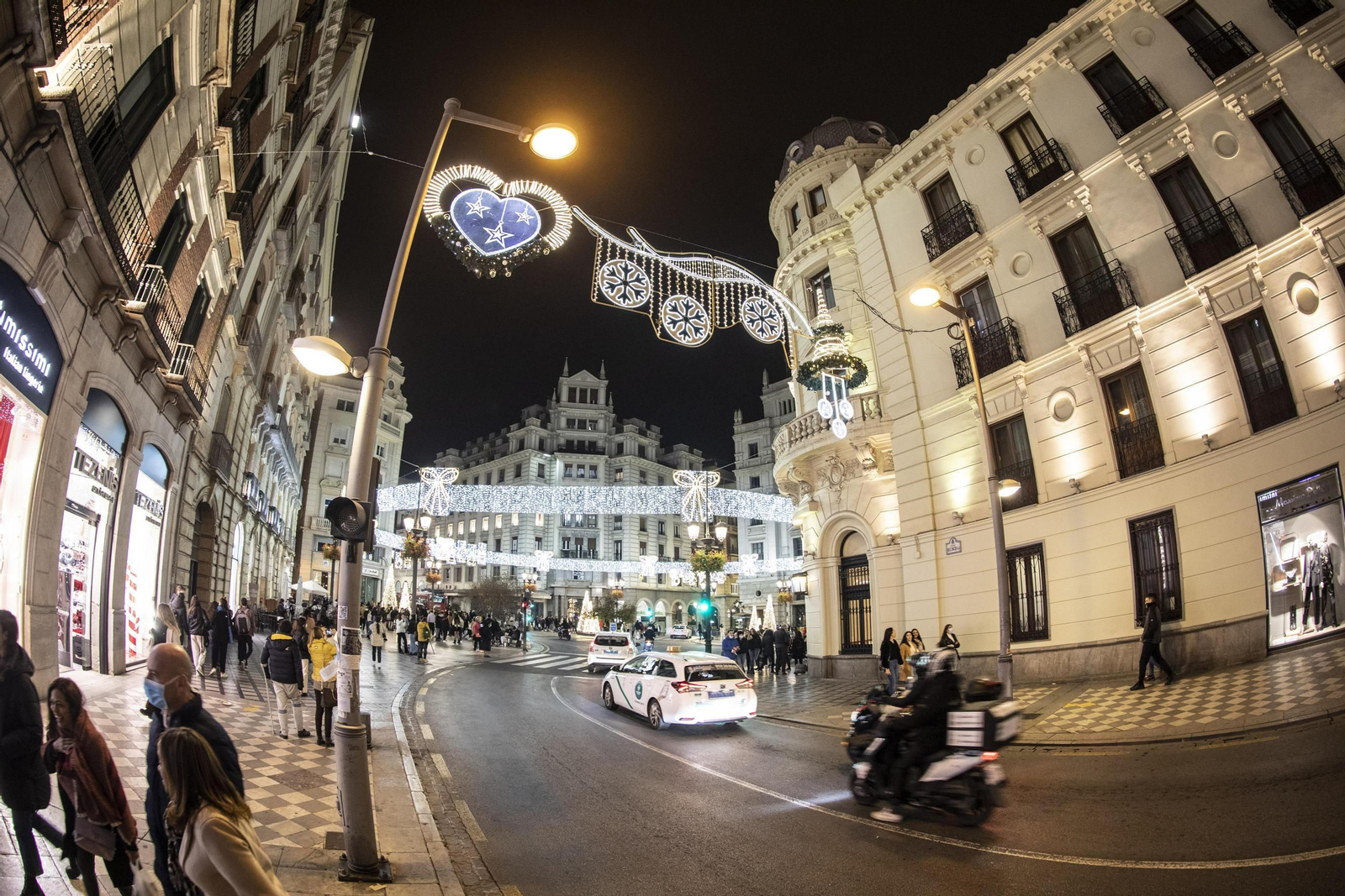 Encendido de Navidad en Granada 2021