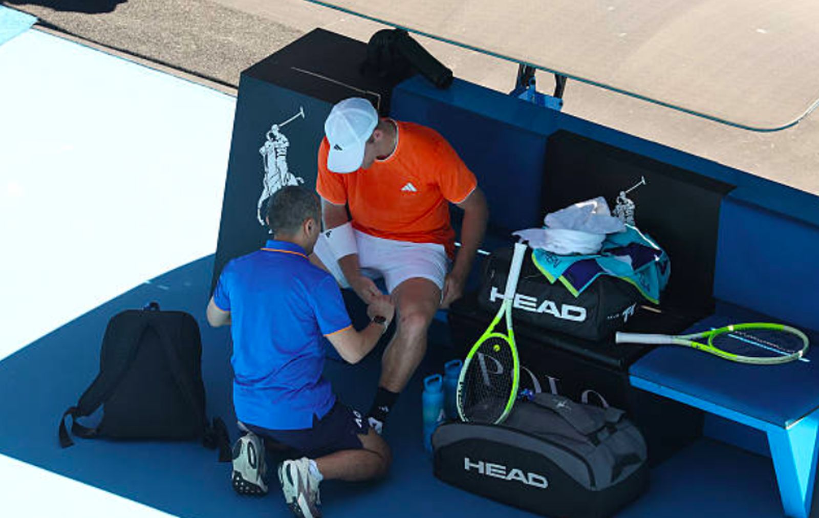 Davidovich, atendido.