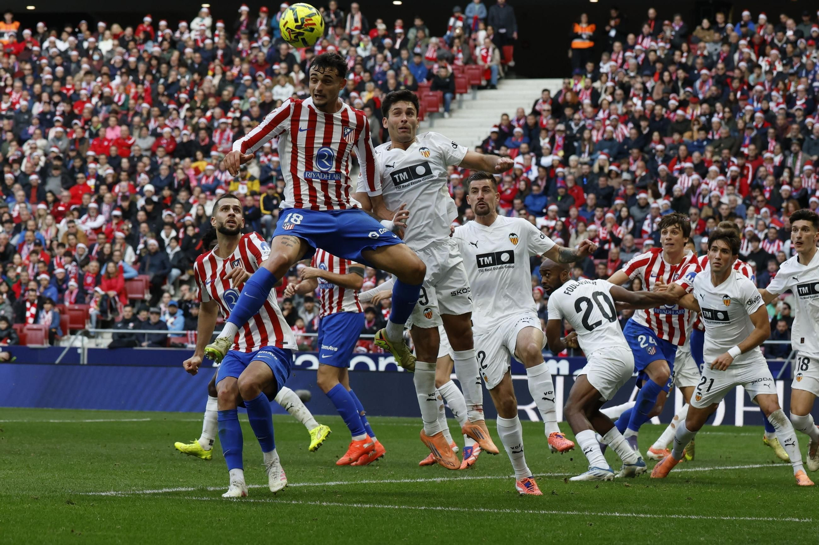 Las fotos del Atlético de Madrid -Valencia