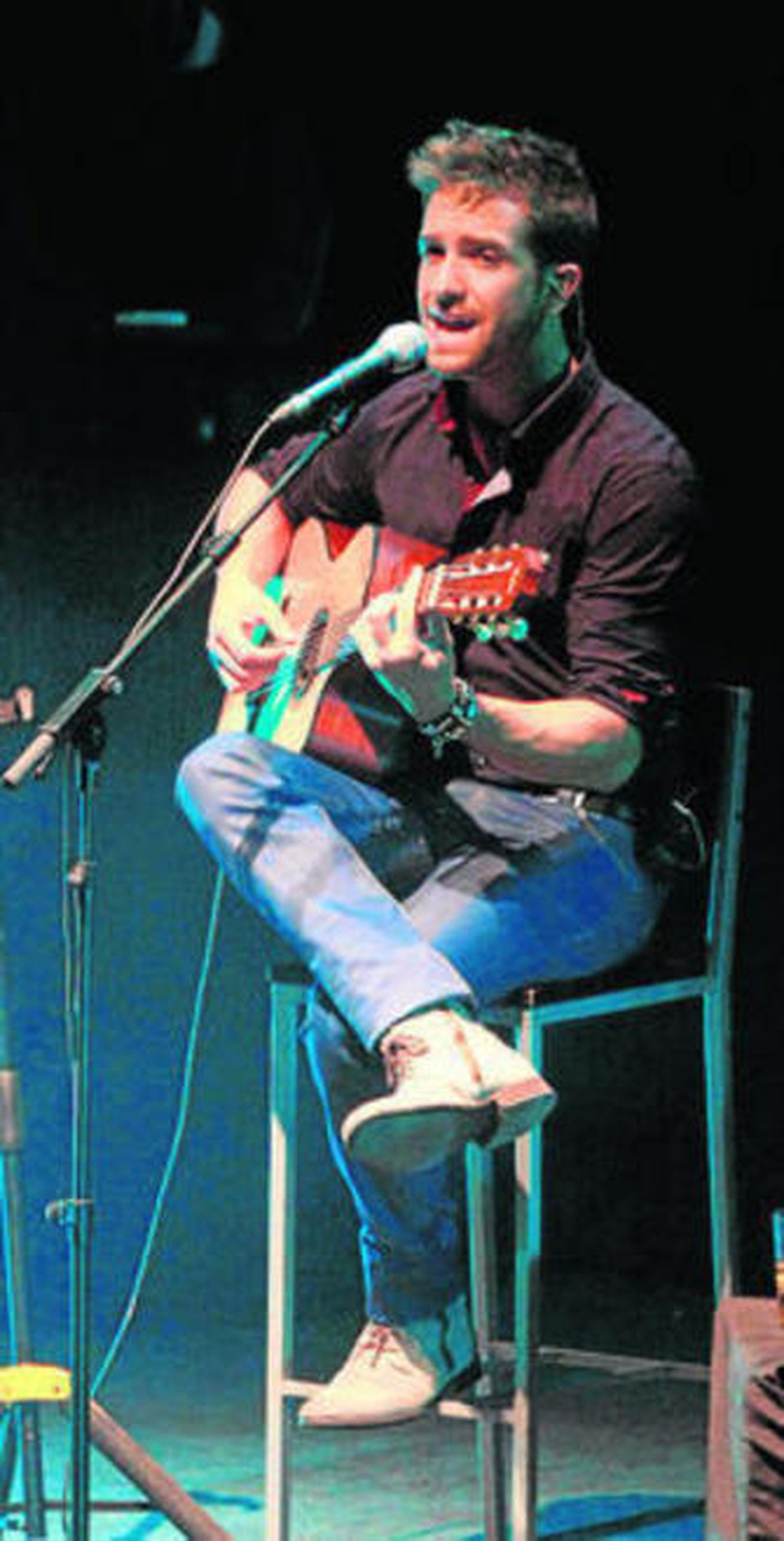 Pablo Alborán, en un concierto reciente.