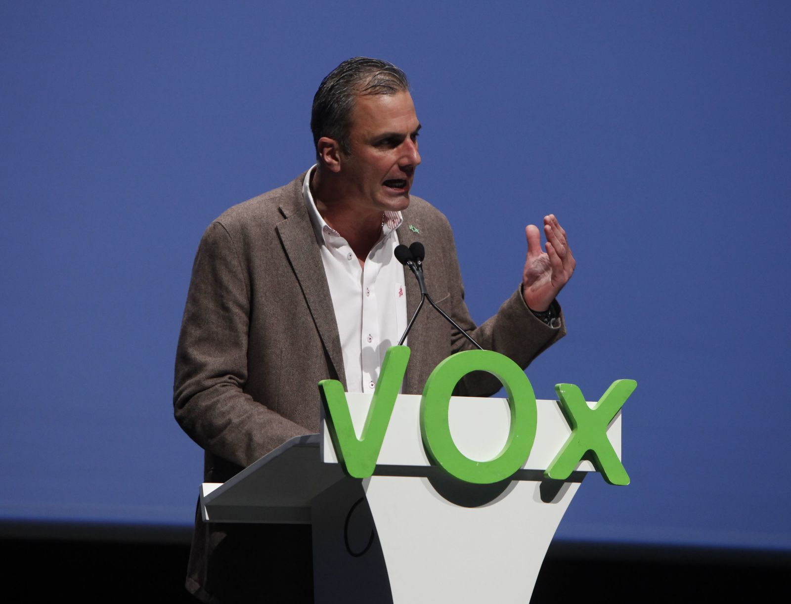 Presentación de la candidatura de Vox a las elecciones andaluzas en Sevilla